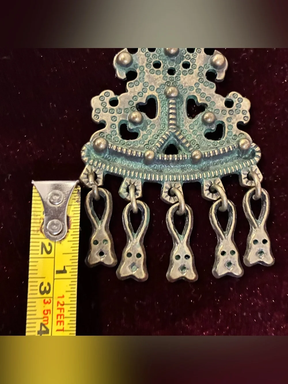 Jewelmint Nordic Kalevala Karkun Amulet Bronze Necklace Medieval Viking Style